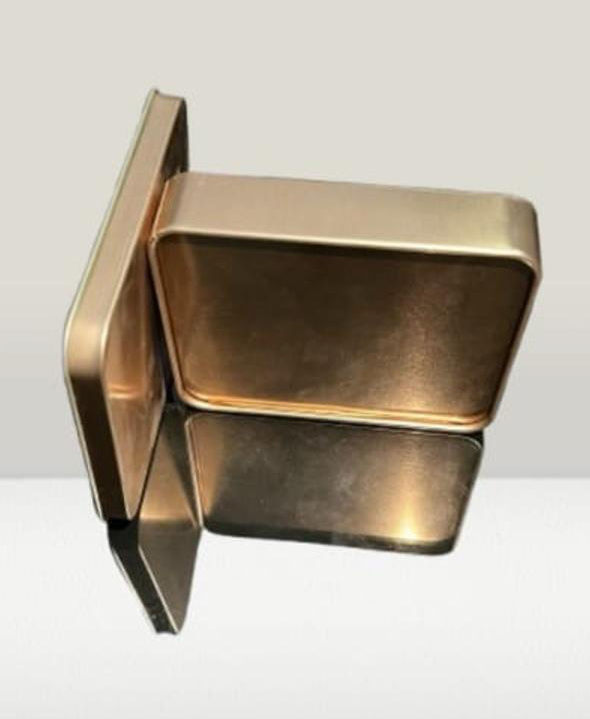 500g Wallet Tin Box - Color: Golden