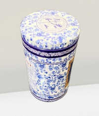 1kg Cylindrical Tin Box - Capacity: 1 Kg