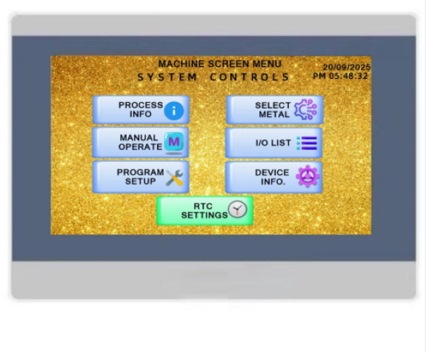 HMI / PLC Based Plating Panel