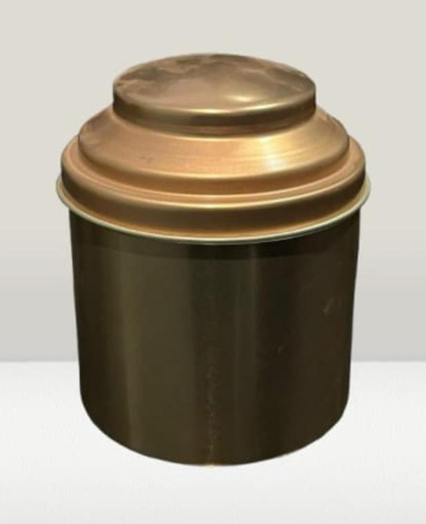 2kg Dom Tin Box - Color: Golden