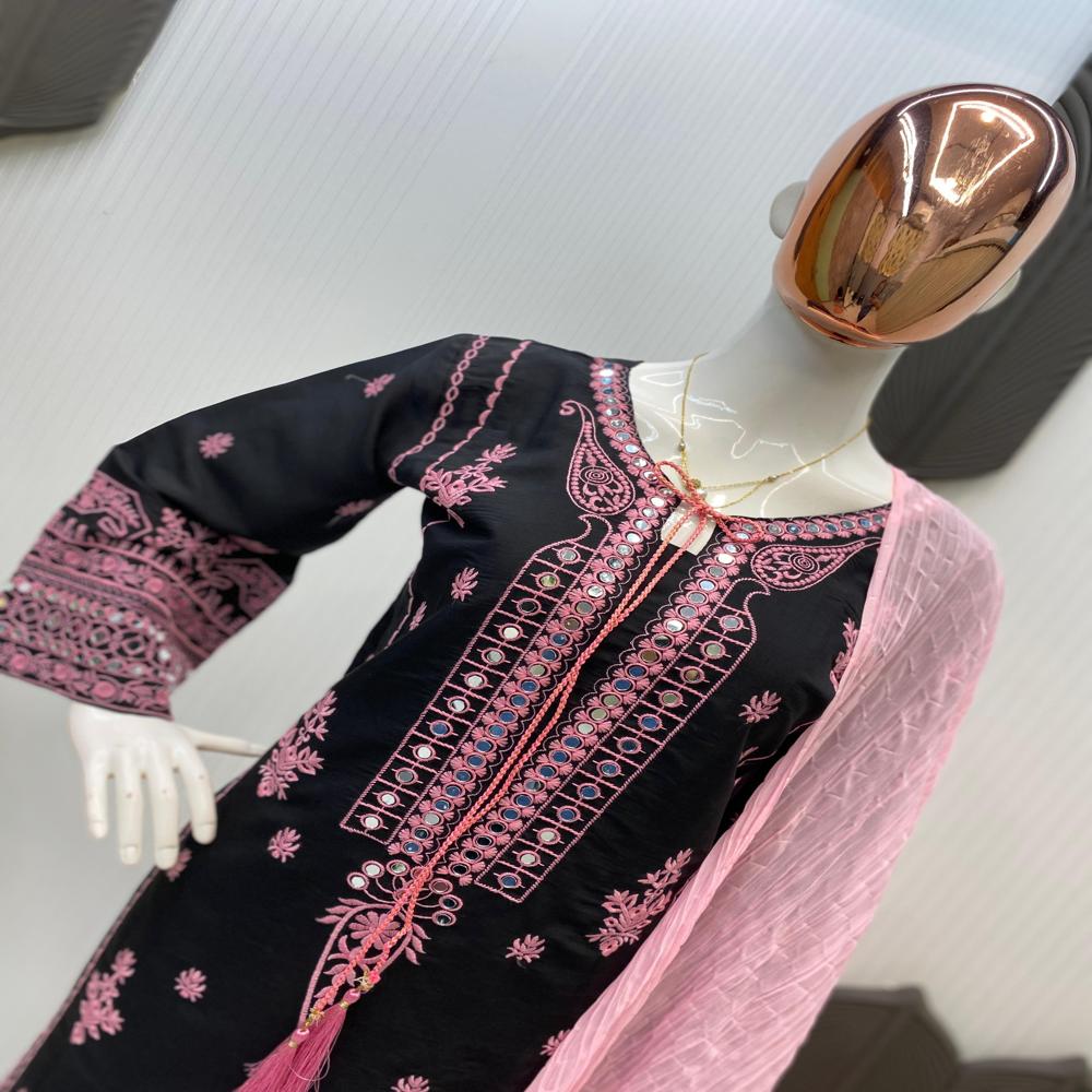 Black Heavy Work Long Suit