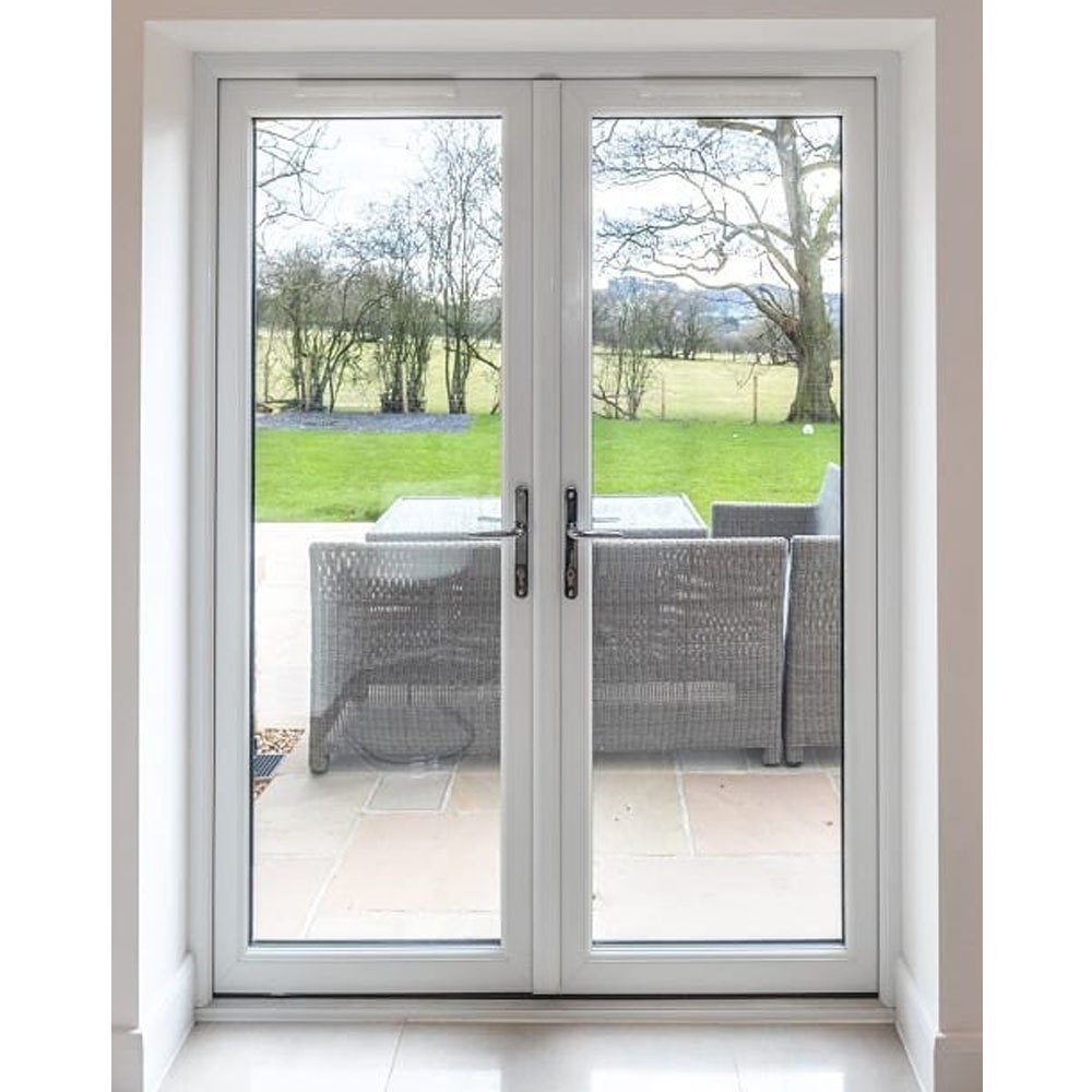 Upvc Combination Door - Color: White