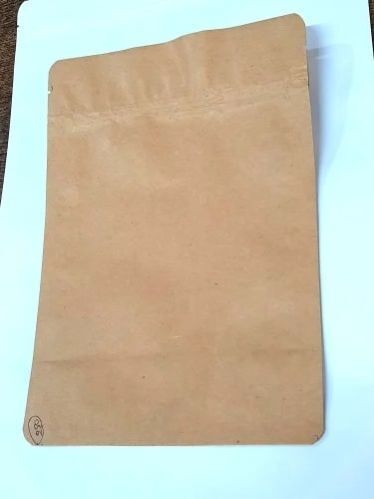 Kraft Paper Zipper Pouch - Color: Different Available