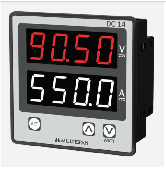 DC AMPERE AND VOLT METER DC-14