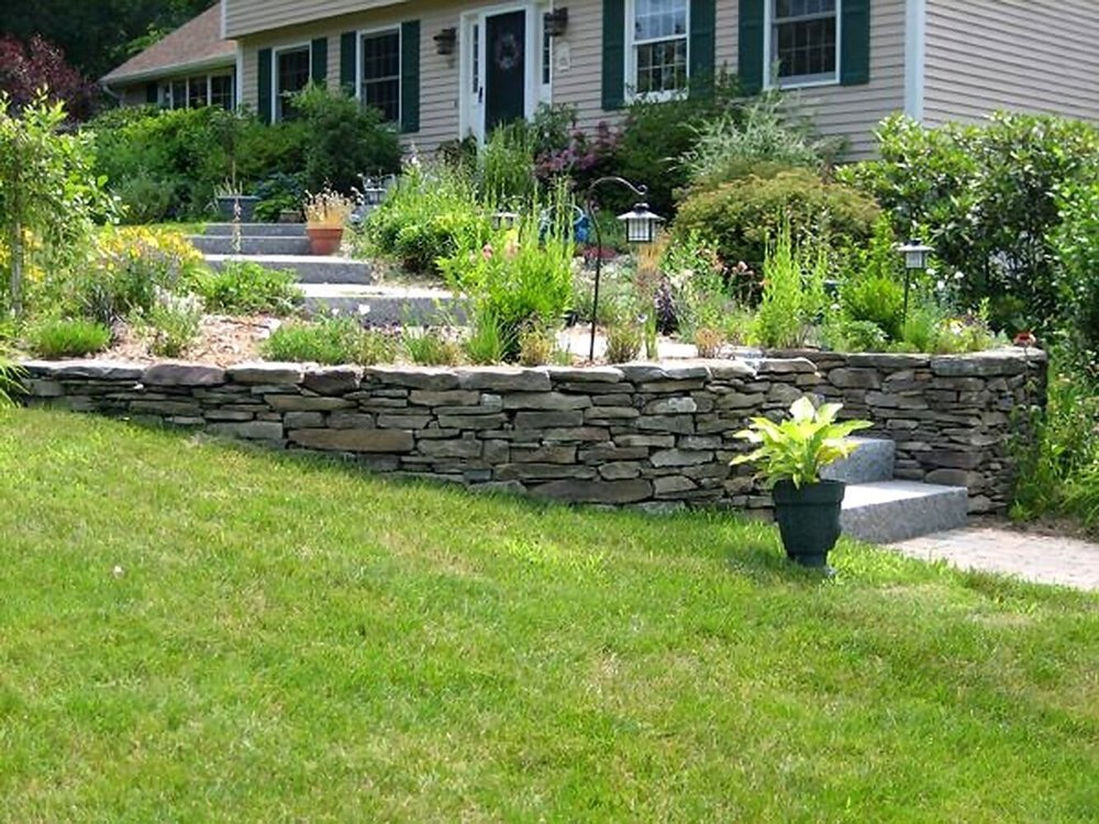 Concrete Retaining Walls - Size: Customizable Sizes Available (Height