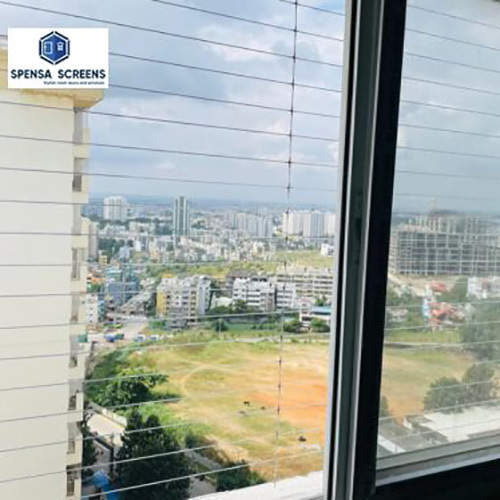 SS 304 Invisible Grills For Windows