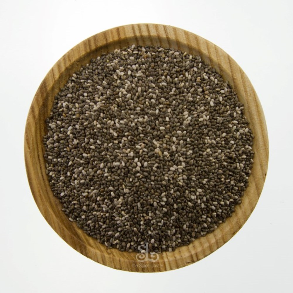 Nutritious Organic Black Chia Seeds Dried Coarse Cereal Packed in Bags for Healthy Living Diets 