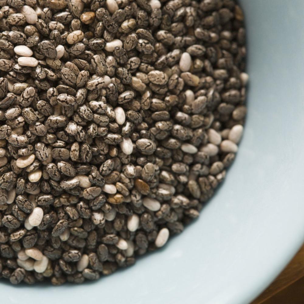 Nutritious Organic Black Chia Seeds Dried Coarse Cereal Packed in Bags for Healthy Living Diets 