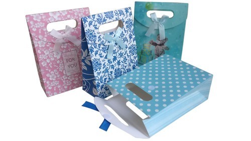 Paper Gift Bags - Color: Different Available