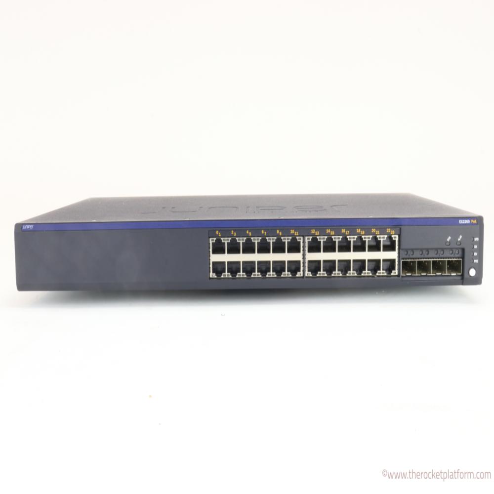 Juniper EX2200-24P 24-Port PoE Gigabit Switch