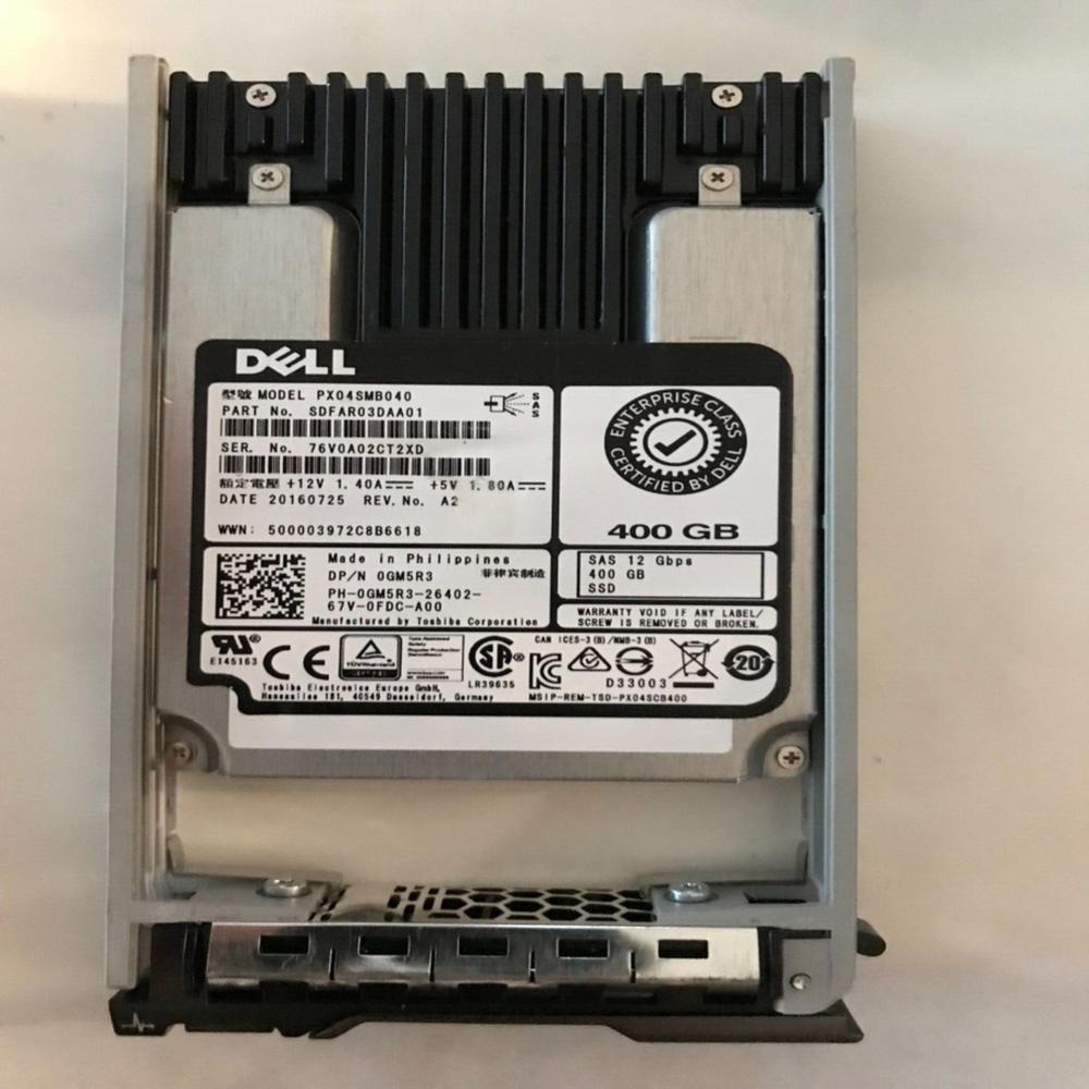 Dell 400GB 2.5 Inch SAS Enterprise Hard Drive