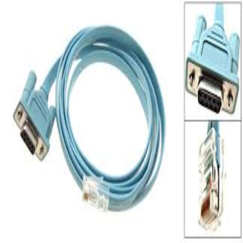 Db9 Serial To Rj45 Console Cable - Cable Length: 1.8 M (6 Ft) Meter (M)
