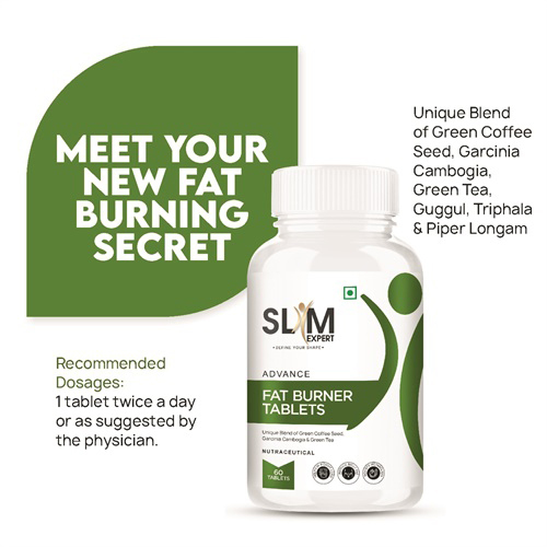 60 Fat Burner Tablets - Age Group: For Adults