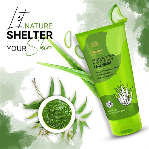 100 Ml Neem And Aloevera Face Wash - Age Group: Adult
