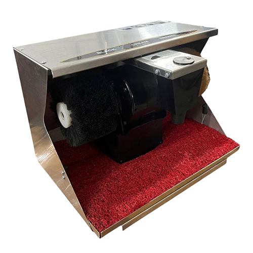 Mini Black Ms Shoe Shine Machine - Automatic Grade: Automatic