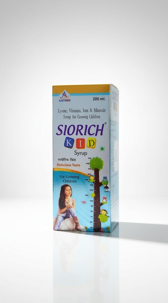 SIORICH KID EOR GROWING CHILDREN SYRUP 200 ML