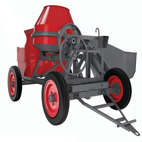 Concrete Mixer - Color: Red