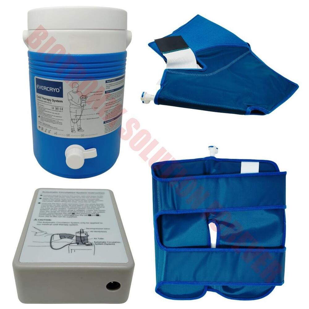 Cold Therapy Unit with Interchangeable Joint Pads