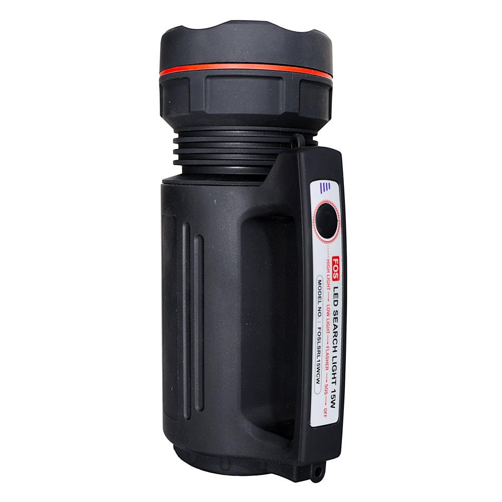FOS LED Search Light 15W (Range up to 1 Kilometer) Model: FOSLSRL15WCW