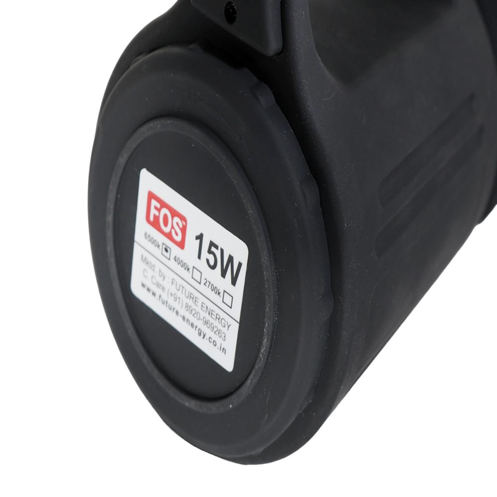 FOS LED Search Light 15W (Range up to 1 Kilometer) Model: FOSLSRL15WCW