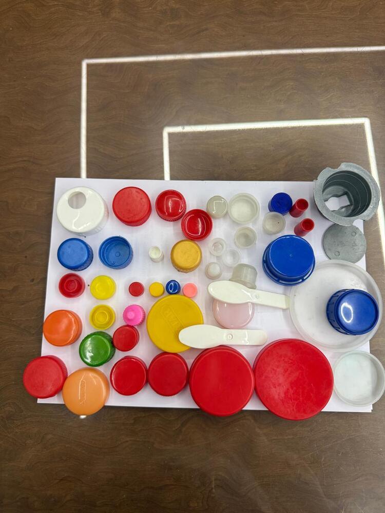 Hdpe Plastic Caps - Color: Multi Colour