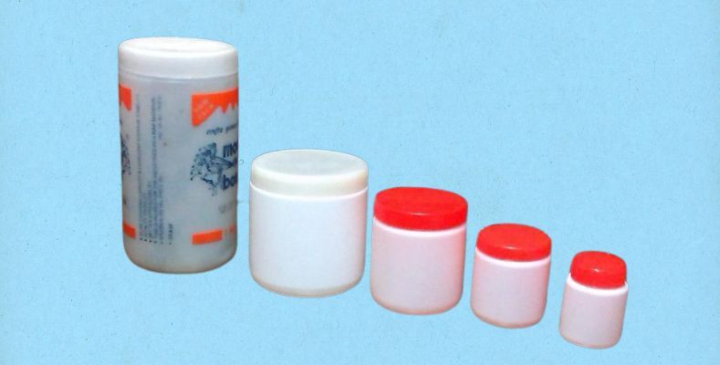 High Quality Wide Mouth Jar - Color: White