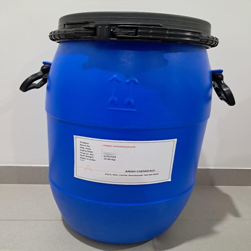 Ferric Hypophosphite - White Powder With 21.8% Iron Content, Slightly Soluble In Water, Odourless And Tasteless