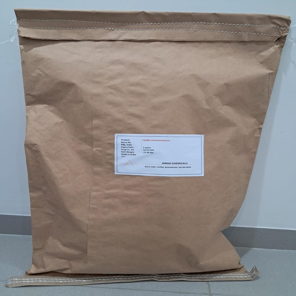 Ferric Hypophosphite - White Powder With 21.8% Iron Content, Slightly Soluble In Water, Odourless And Tasteless