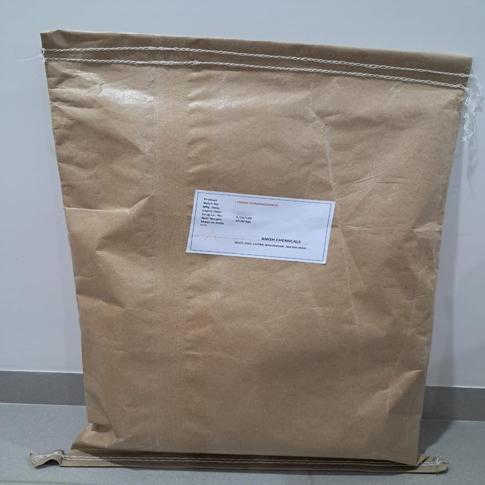 Ferric Hypophosphite - White Powder With 21.8% Iron Content, Slightly Soluble In Water, Odourless And Tasteless