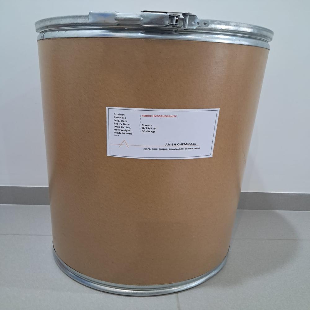 Ferric Hypophosphite - White Powder With 21.8% Iron Content, Slightly Soluble In Water, Odourless And Tasteless