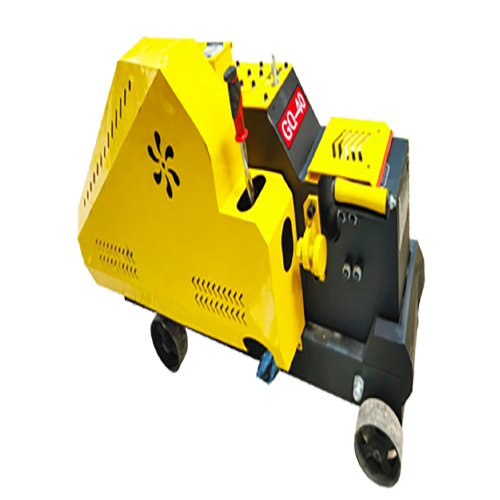 Gq40_rebar Cutting Machine - Color: Yellow