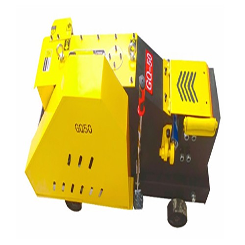Gq50_Rebar Cutting Machine - Color: Yellow