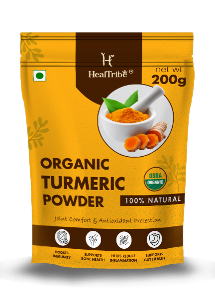 Organic Turmeric Powder - Color: Yellow