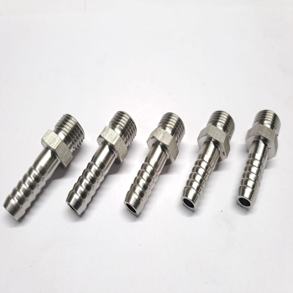 Ss-304 Hose Nipple - Color: Silver