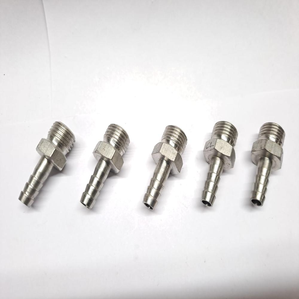 Ss-304 Hose Nipple - Color: Silver