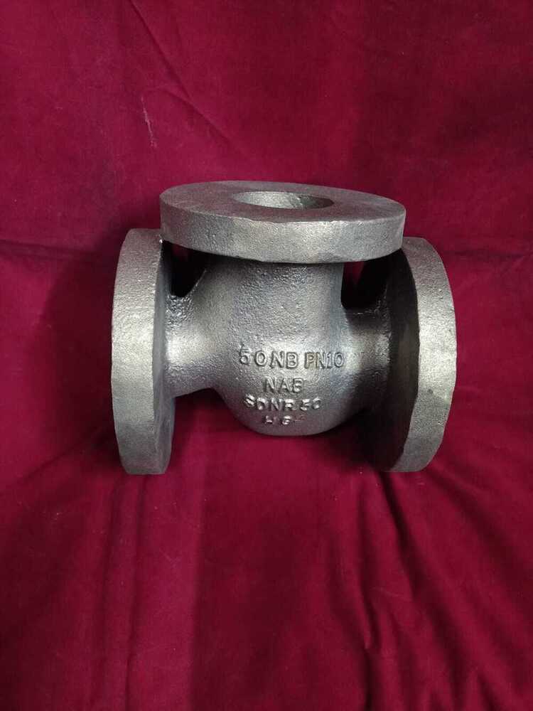 Cast Iron Gate Valve Body - Color: Silver