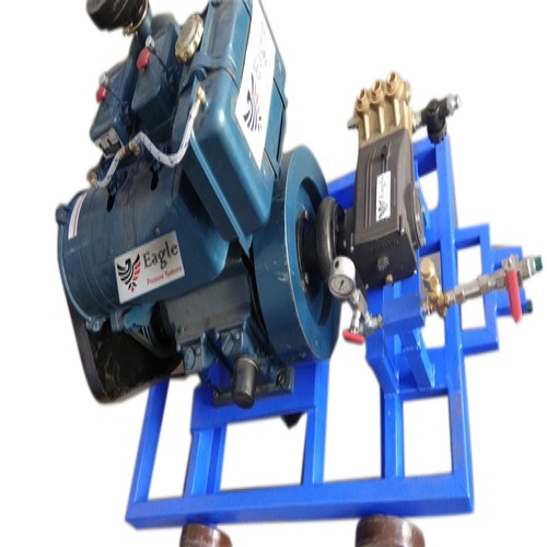 350 Bar Hydrostatic Test Pump - Color: Blue