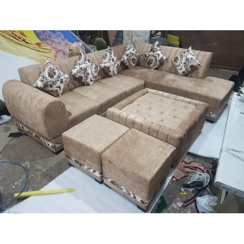 Corner L Shape Sofa Set - Assembly: No Assembly Required