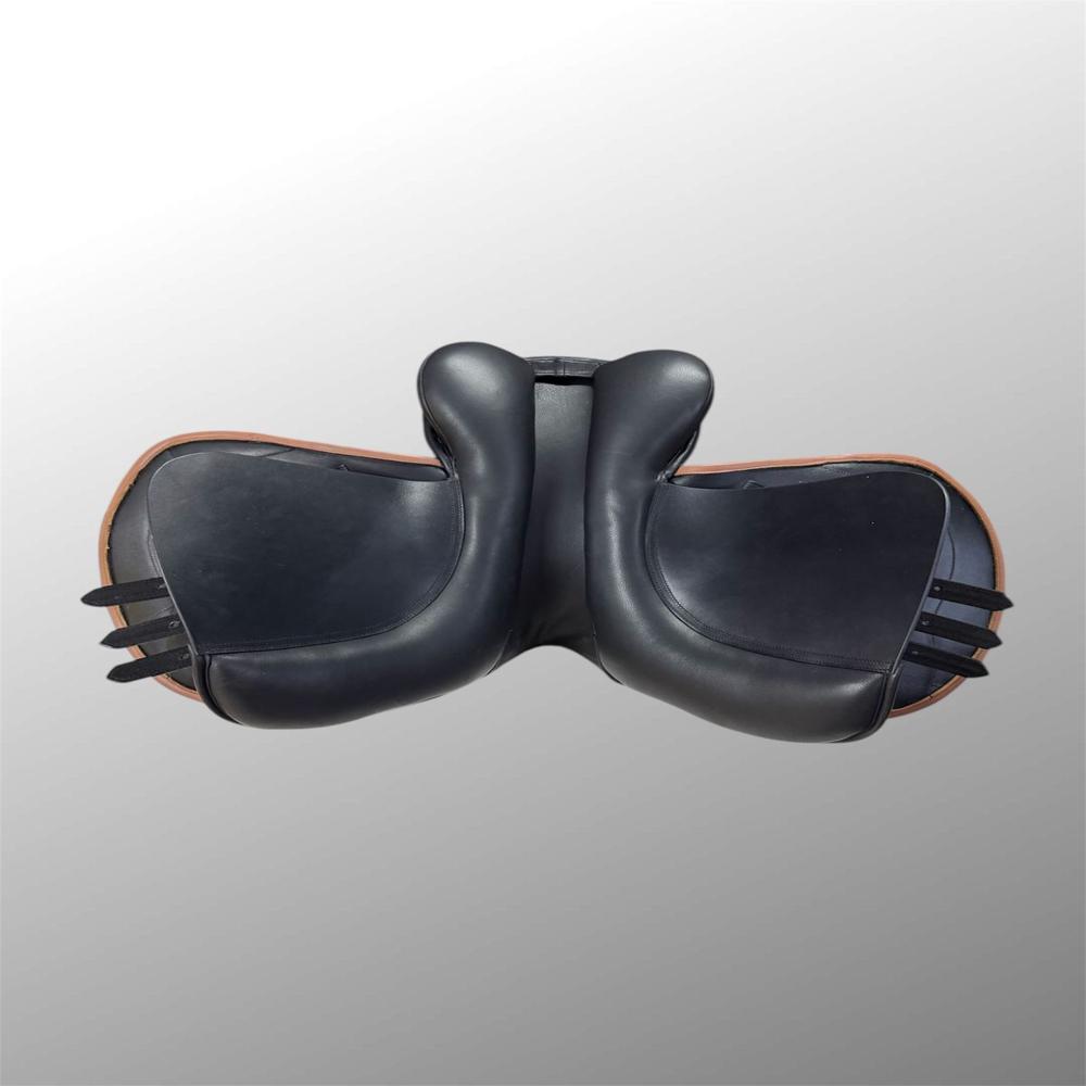 Horse Jumping Saddle - Color: Brown