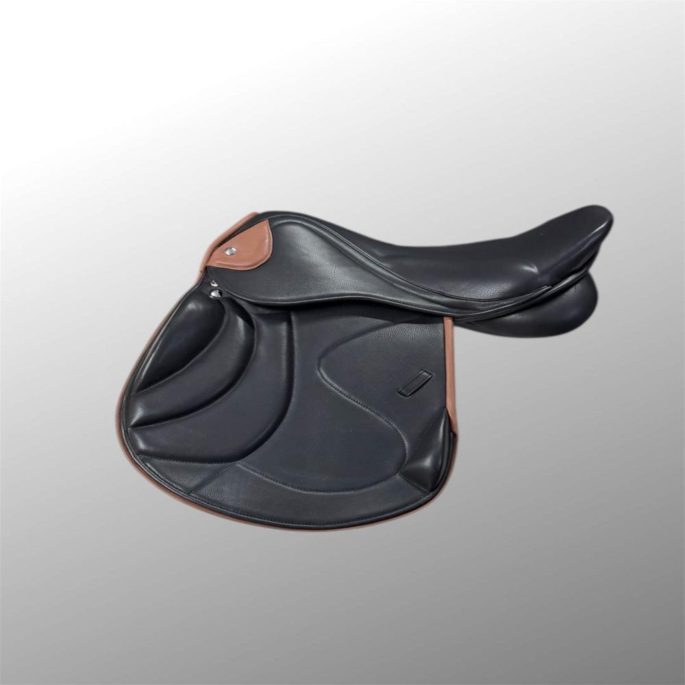 Horse Jumping Saddle - Color: Brown