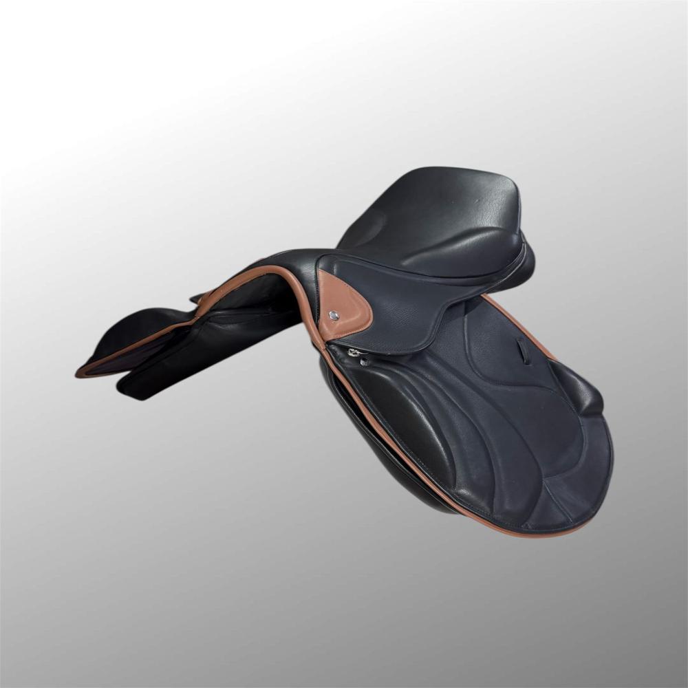 Horse Jumping Saddle - Color: Brown
