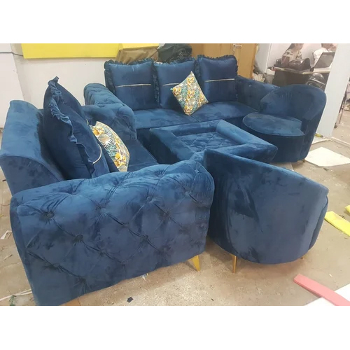 L Shape Sofa - High-quality Fabric, Space-optimizing Design, Contemporary Indian Flair, Ideal For Modern Living Rooms
