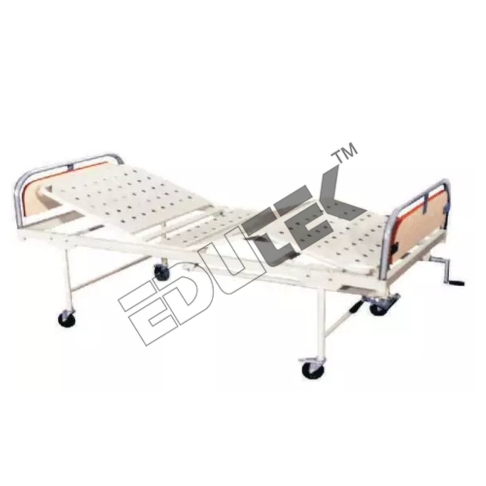 Hospital Fowler Bed - Durable Steel Frame | Adjustable Heights, Comfortable Foam Mattress, Smooth Mobility Wheels