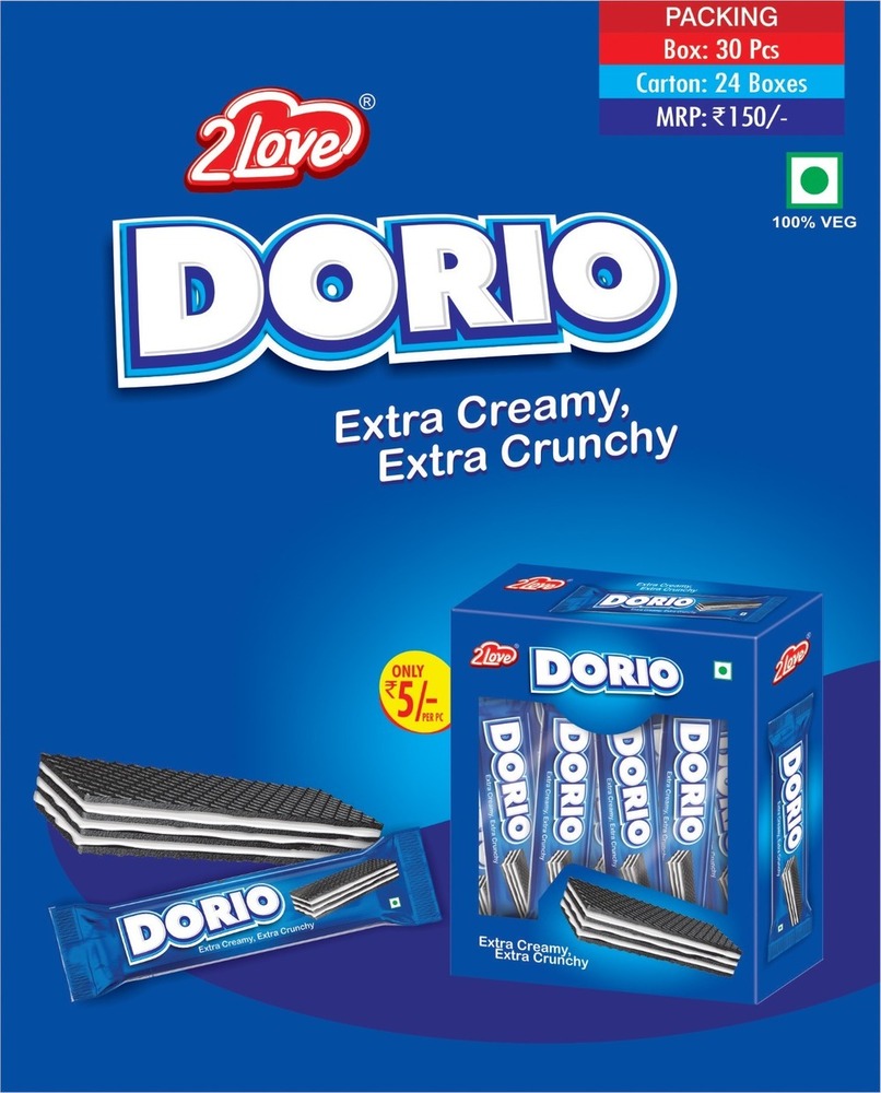 BOURBON/ DORIO WAFFERS