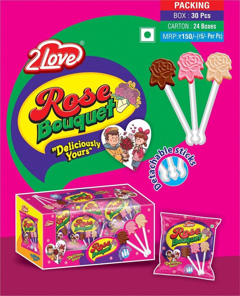 ROSE SHAPE CHOCOLATE