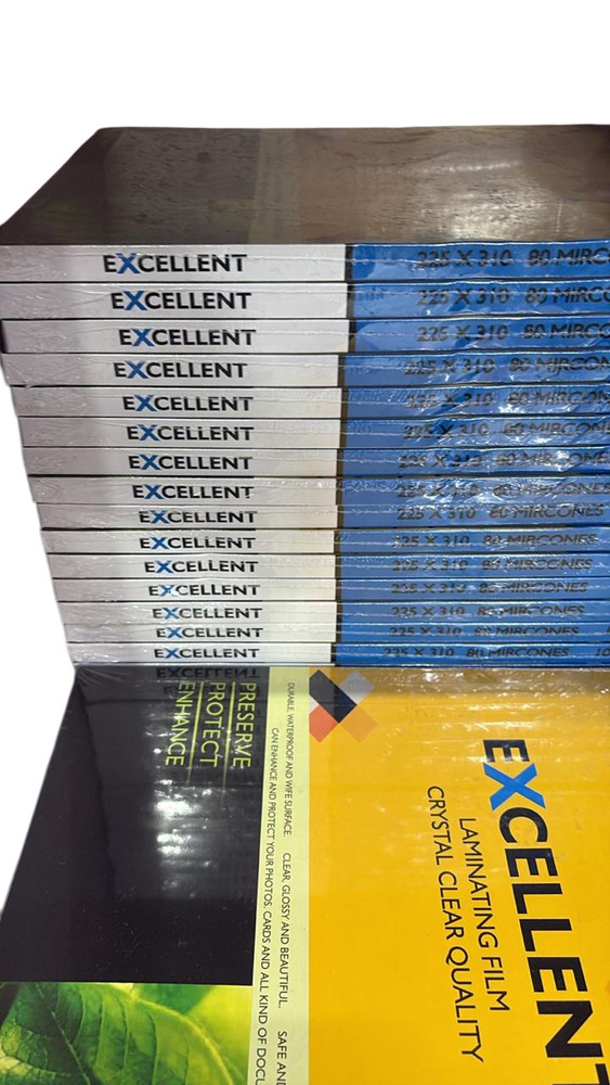 A4 Lamination Pouch 80 Micron - Color: White