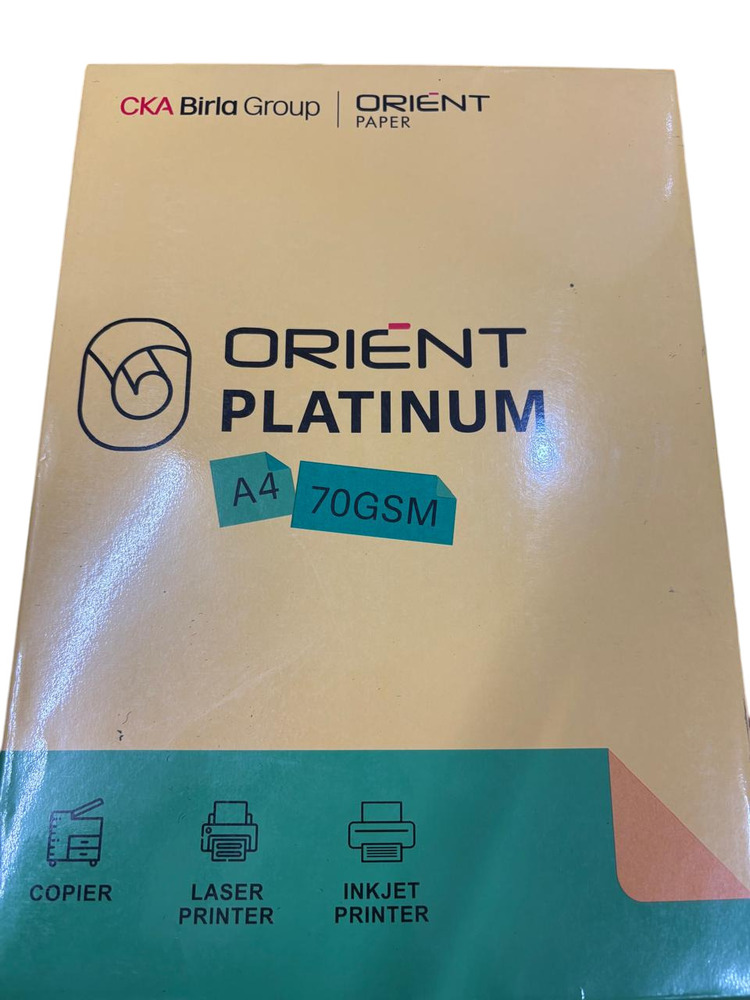 70 Gsm A4 Orient Paper - Color: White