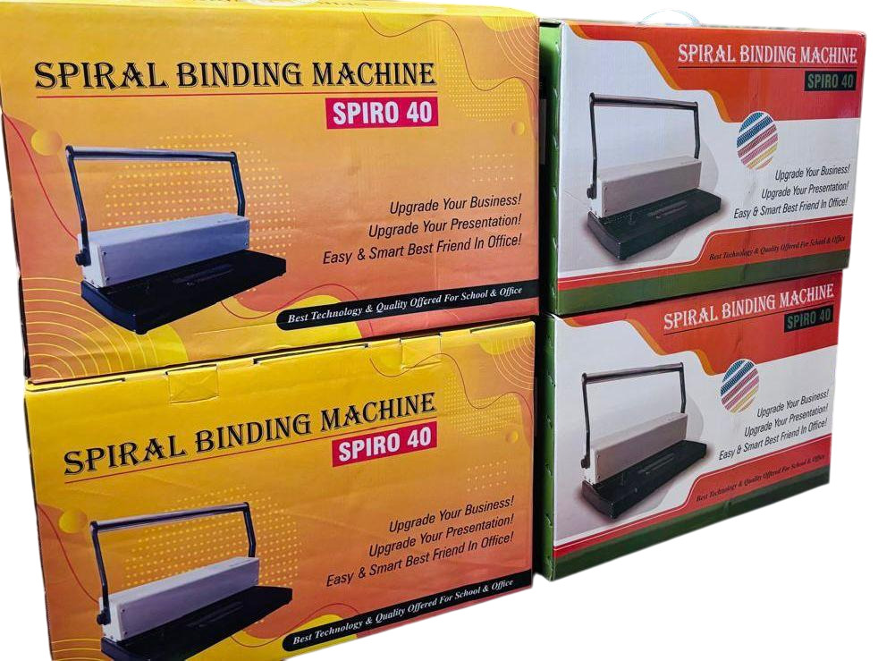 Spiral Binding Machine - Automatic Grade: Semi-Automatic