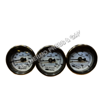 Cvd4 Baumer Temperature Gauge - Color: Silver