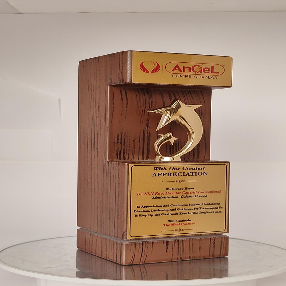 Wooden Corporate Trophy